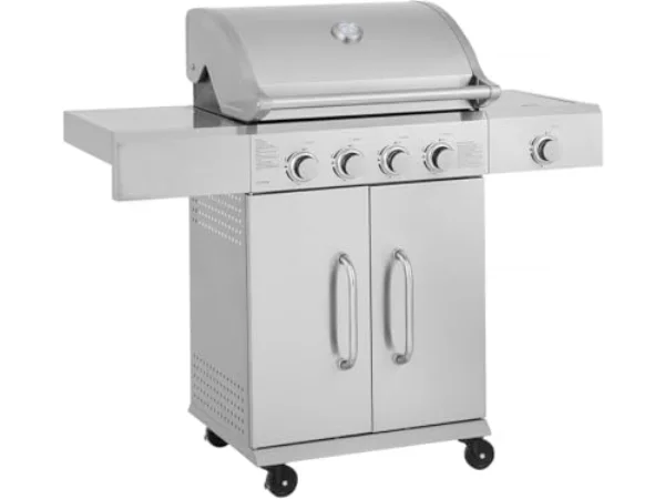 Barbecue inox 5 brûleurs
